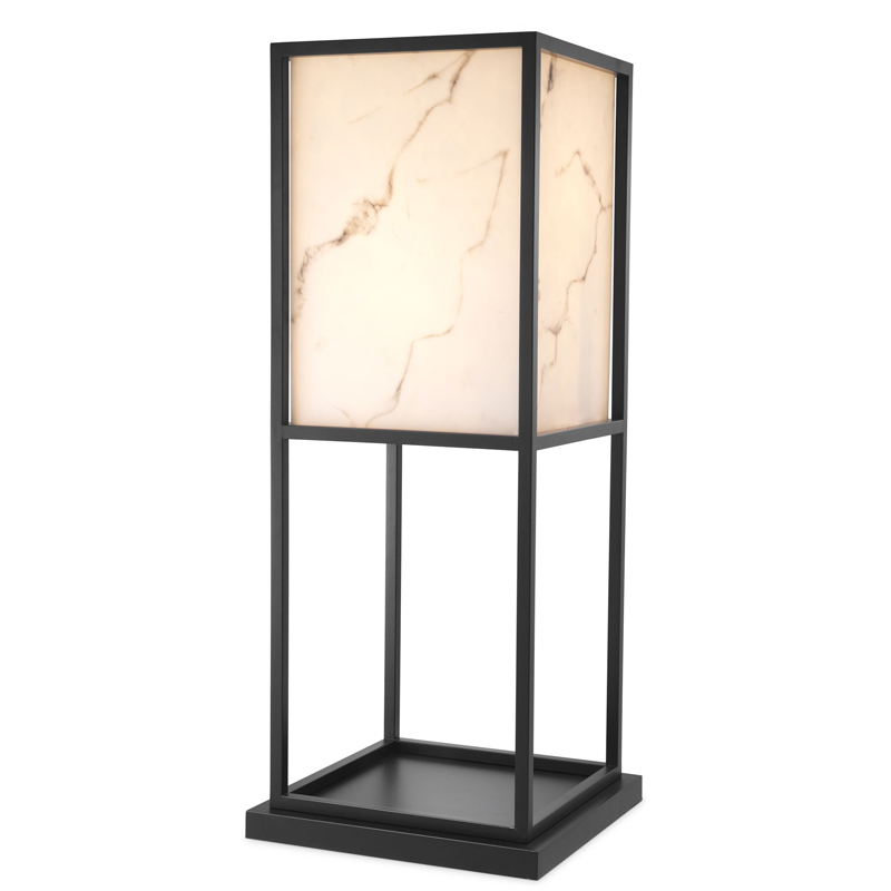 Торшер Eichholtz Floor Lamp Barret Белый Черный Торшер Eichholtz Floor Lamp Barret Белый Черный в Барнауле | Loft Concept