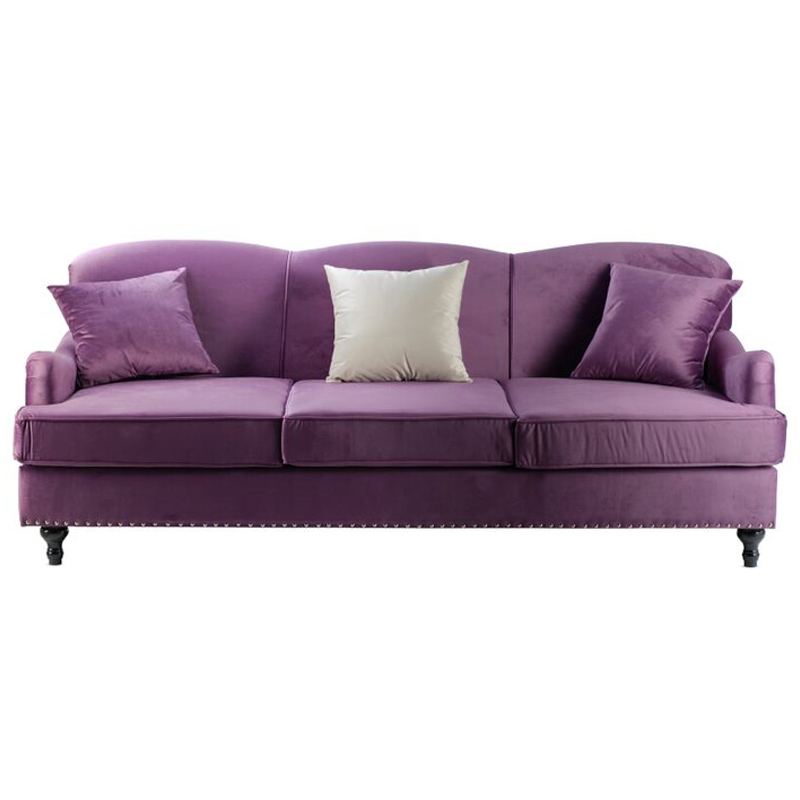 Диван Osbert Sofa Пурпурно-фиолетовый Диван Osbert Sofa Пурпурно-фиолетовый в Барнауле | Loft Concept