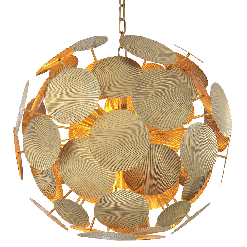 Люстра Eichholtz Chandelier Duvall L Латунь Люстра Eichholtz Chandelier Duvall L Латунь в Барнауле | Loft Concept