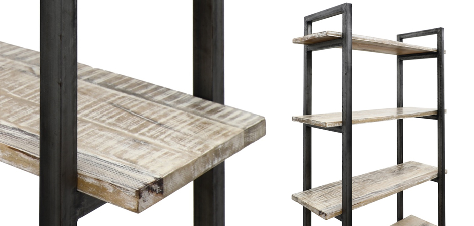Стеллаж Takari Industrial light Wood Стеллаж Takari Industrial light Wood - Loft-Concept в Барнауле