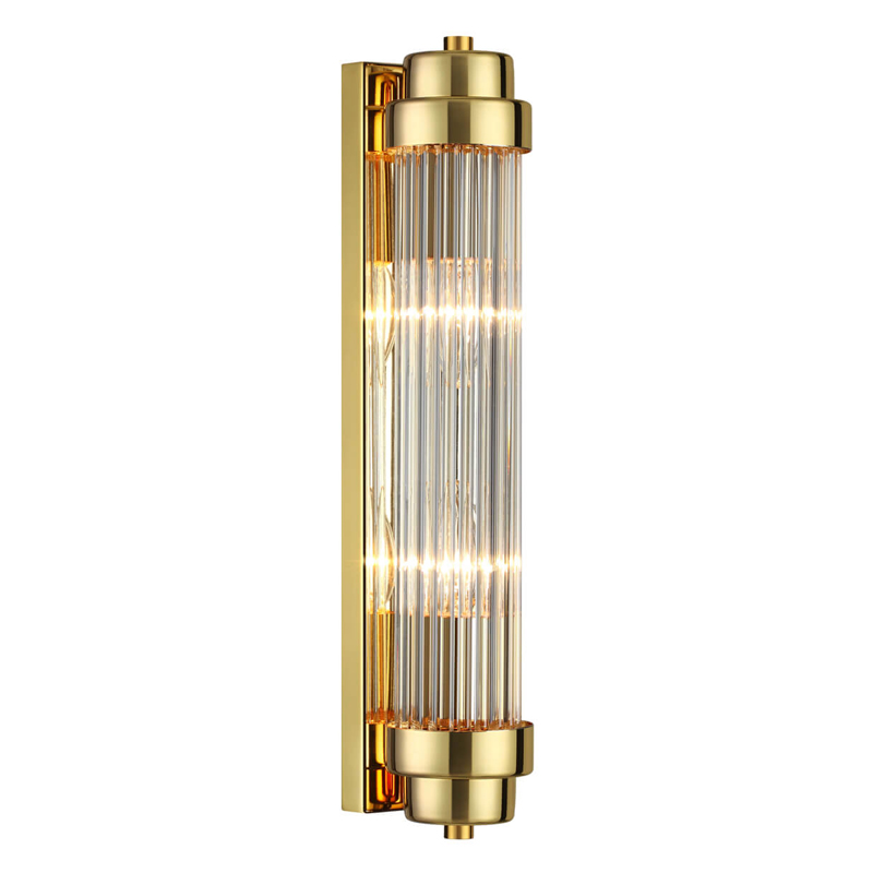 Бра Dirck Glass TUBE Sconce Gold Золотой Бра Dirck Glass TUBE Sconce Gold Золотой в Барнауле | Loft Concept