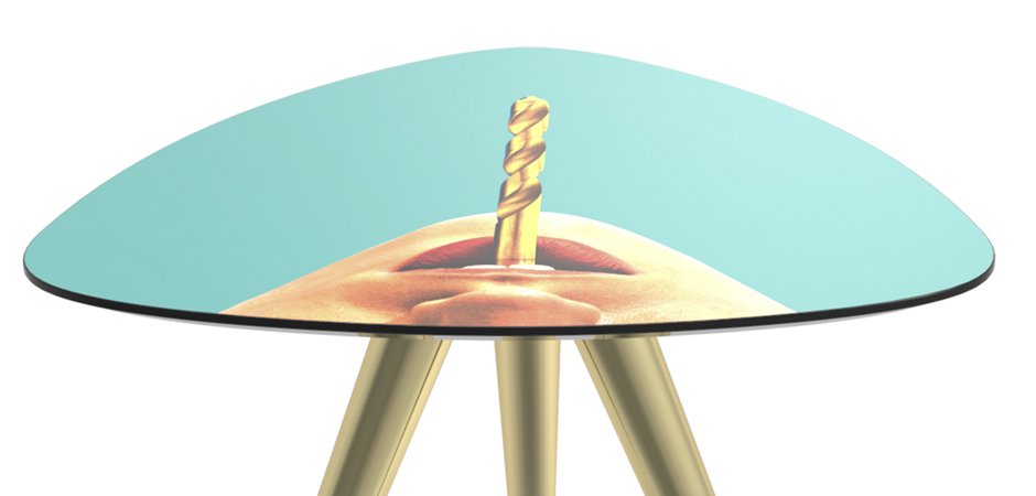 Журнальный стол Seletti Side Table Drill Журнальный стол Seletti Side Table Drill - Loft-Concept в Барнауле