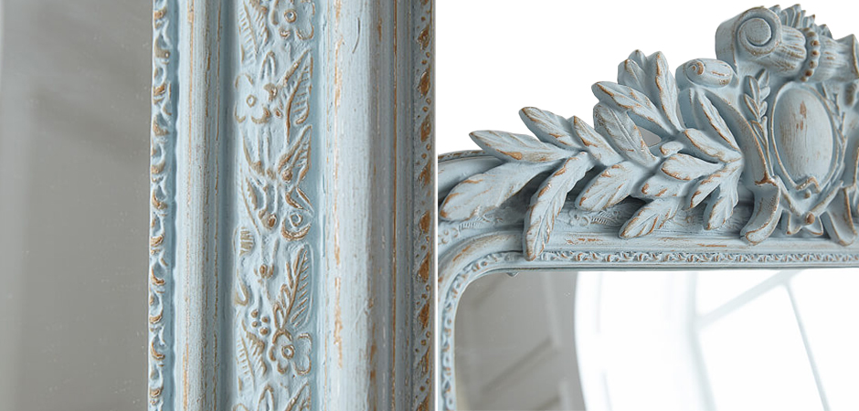 Зеркало Polastron Mirror Pastel Blue Зеркало Polastron Mirror Pastel Blue - Loft-Concept в Барнауле