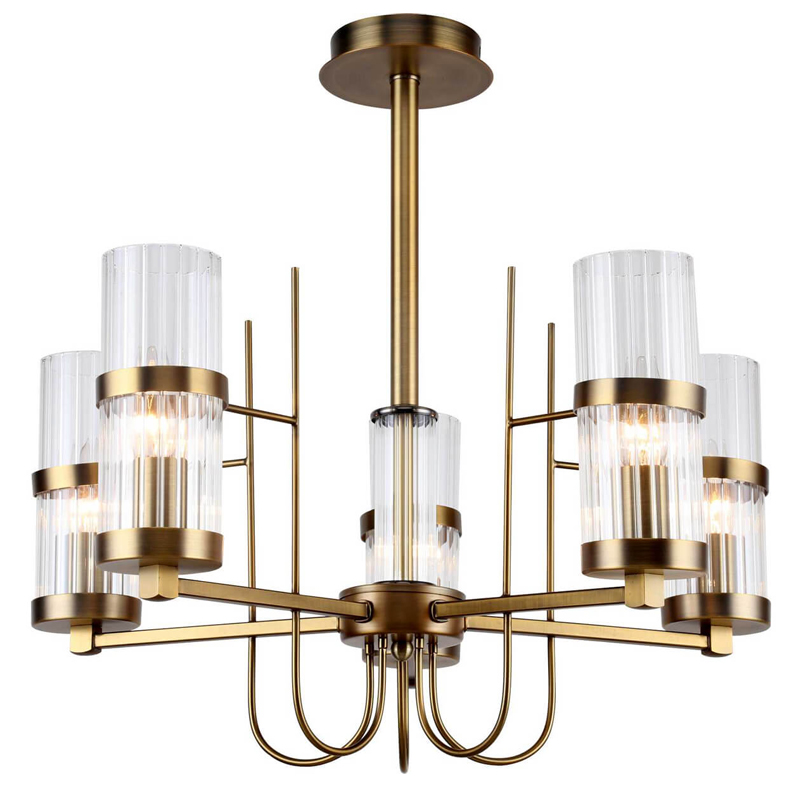 Люстра Circle Dance Glass Antique Bronze Античная Бронза Люстра Circle Dance Glass Antique Bronze Античная Бронза в Барнауле | Loft Concept