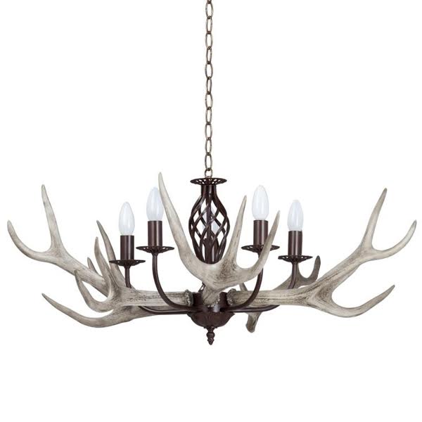 Люстра Horned Forrest Chandelier Коричневый Люстра Horned Forrest Chandelier Коричневый в Барнауле | Loft Concept