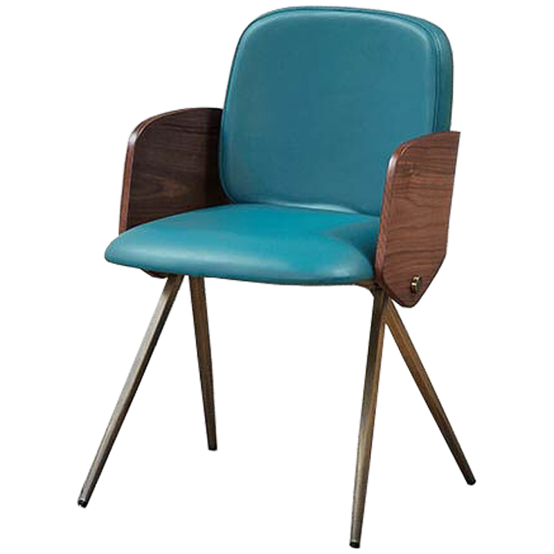 Стул Fionan Stool Коричневый Бронза Бирюзовый Стул Fionan Stool Коричневый Бронза Бирюзовый в Барнауле | Loft Concept
