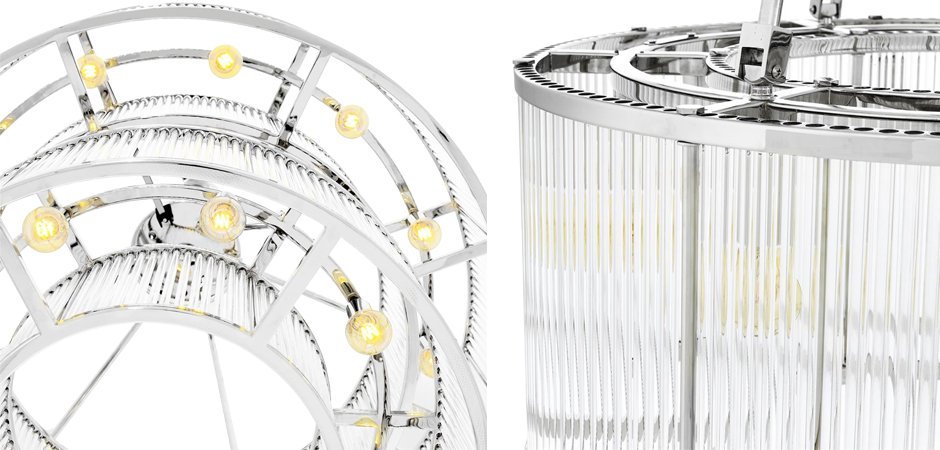 Люстра Chandelier Bernardi Nickel - Loft-Concept в Барнауле