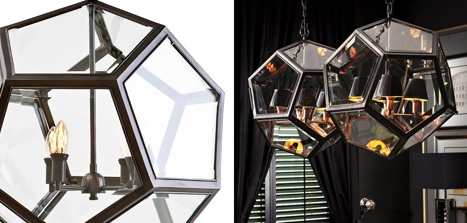 Люстра Eichholtz Lantern Yorkshire Bronze L - Loft-Concept в Барнауле