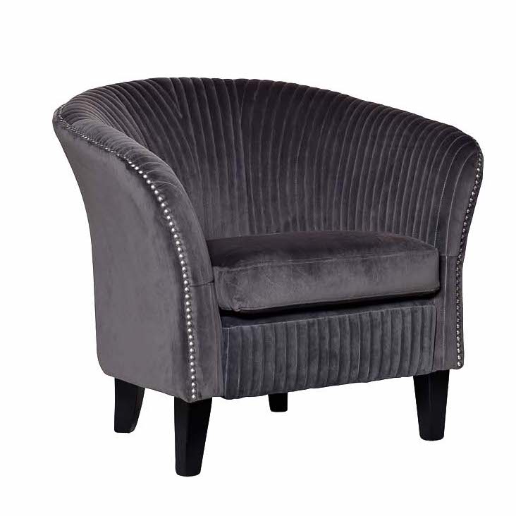 Кресло JackFlower Armchair grey Серый Кресло JackFlower Armchair grey Серый в Барнауле | Loft Concept