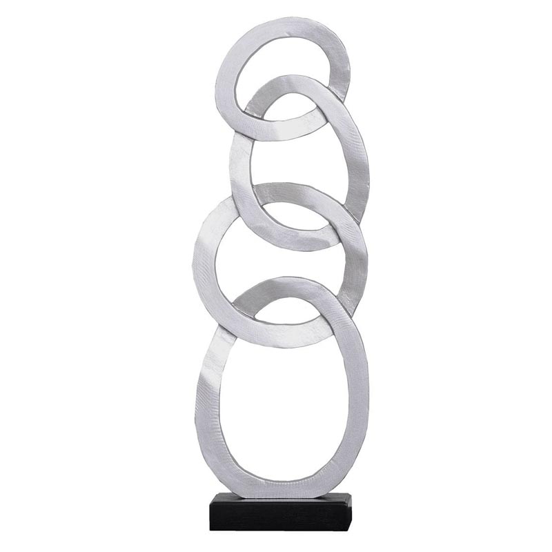 Статуэтка Anillos Statuette silver Серебряный Статуэтка Anillos Statuette silver Серебряный в Барнауле | Loft Concept