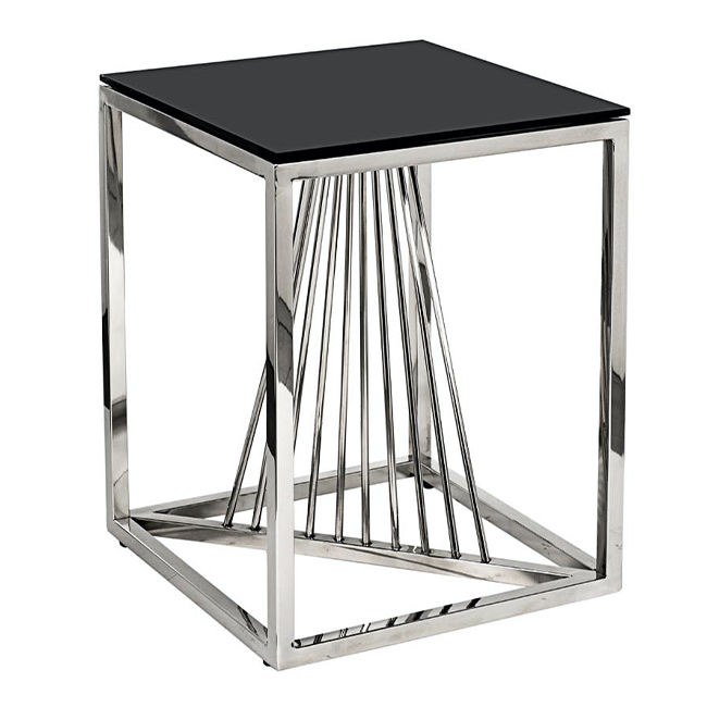 Стол Section Diagonal Stainless Steel 50 Нержавеющая сталь Глянцевый черный Стол Section Diagonal Stainless Steel 50 Нержавеющая сталь Глянцевый черный в Барнауле | Loft Concept