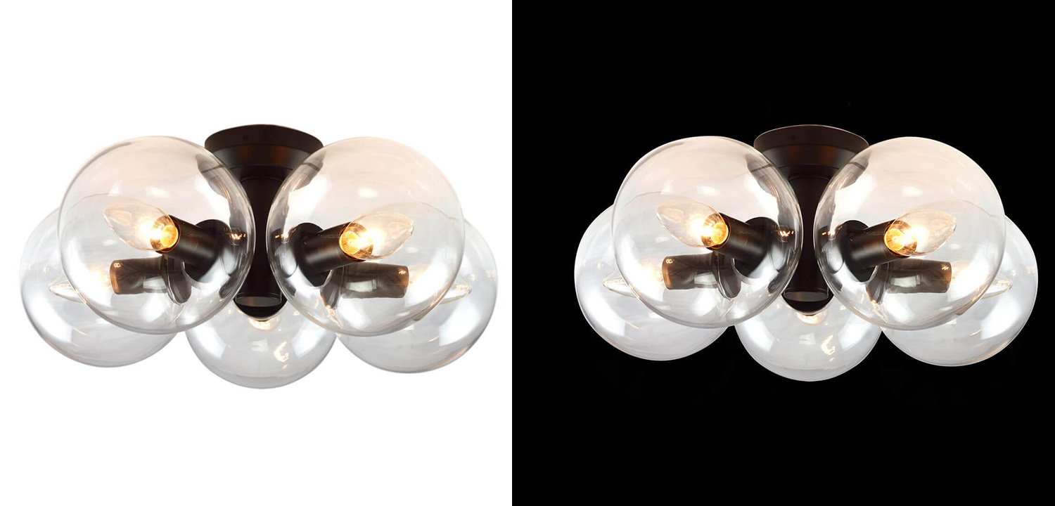 Потолочный светильник  Modo 5 Globes Ceiling Lamp 41 - фото