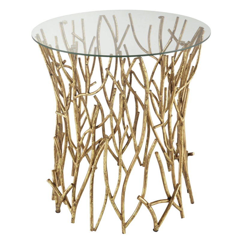 Приставной стол Golden Forest Золотой Приставной стол Golden Forest Золотой в Барнауле | Loft Concept