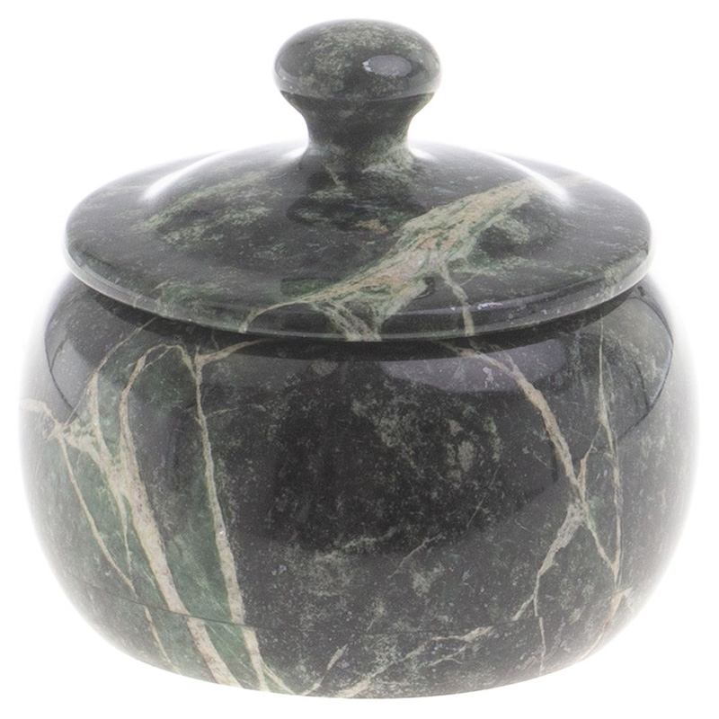 Сахарница из натурального камня Змеевик Stone Sugar Bowls Зеленый Сахарница из натурального камня Змеевик Stone Sugar Bowls Зеленый в Барнауле | Loft Concept