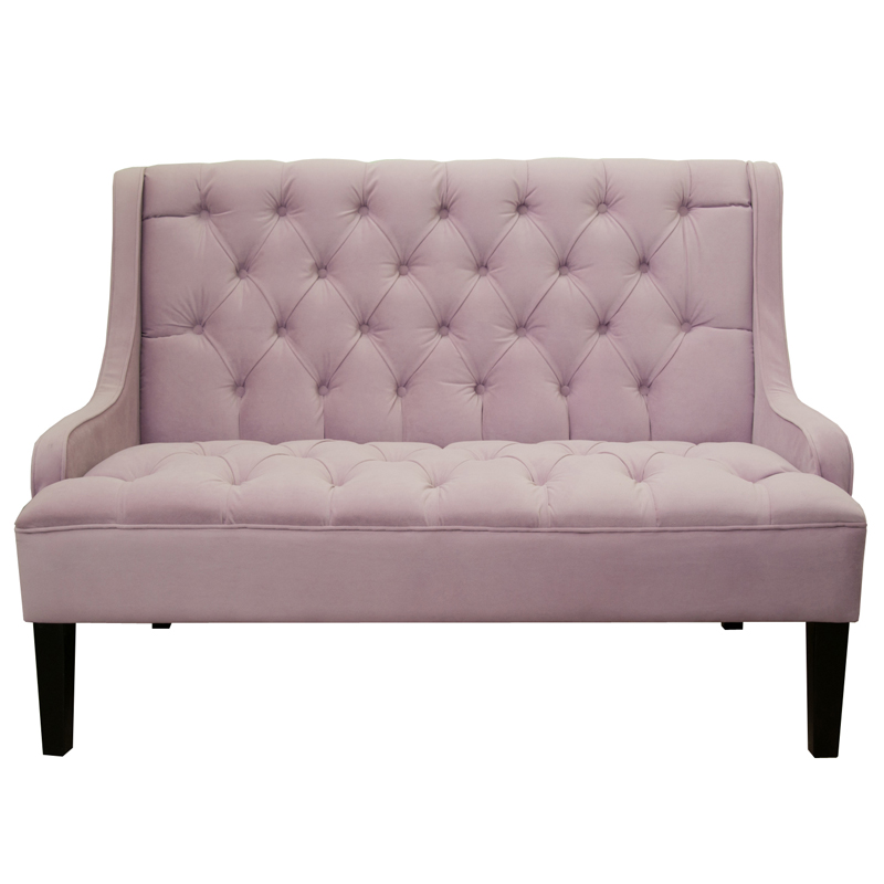 Диван Folket Sofa velour pink Розовый (Rose) Диван Folket Sofa velour pink Розовый (Rose) в Барнауле | Loft Concept