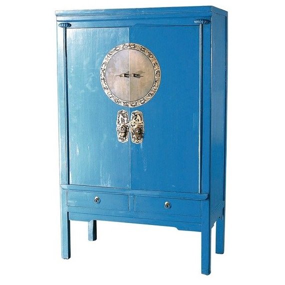 Шкаф китайский Light blue Голубой Шкаф китайский Light blue Голубой в Барнауле | Loft Concept
