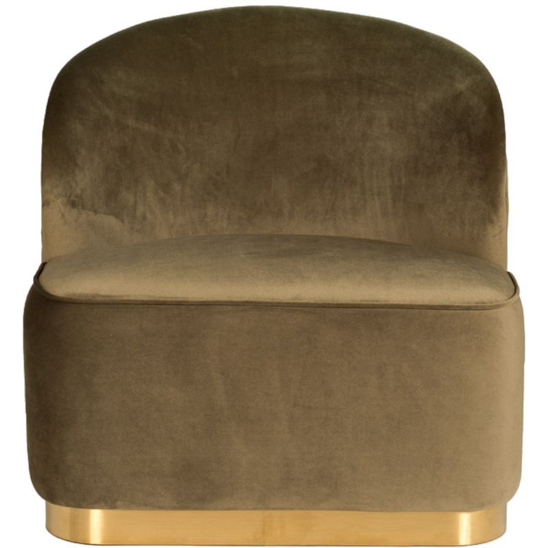 Кресло Zion DARK OLIVE WITH GOLD Темно-оливковый Кресло Zion DARK OLIVE WITH GOLD Темно-оливковый в Барнауле | Loft Concept