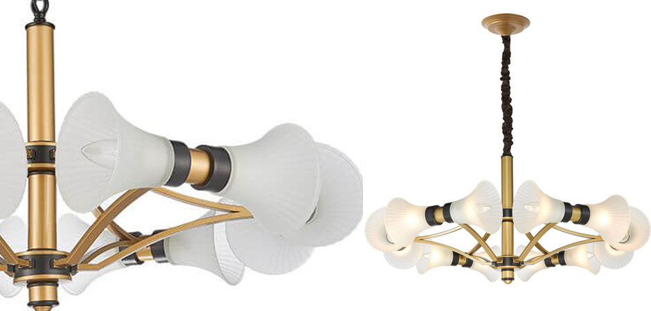 Люстра Glass Pipe 12 Люстра Glass Pipe 12 - Loft-Concept в Барнауле
