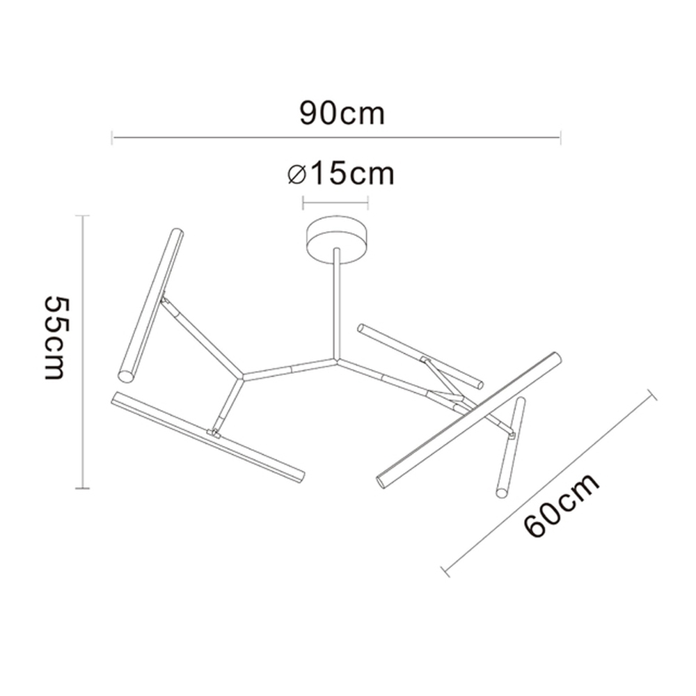 Люстра на штанге Geometry Люстра на штанге Geometry в Барнауле