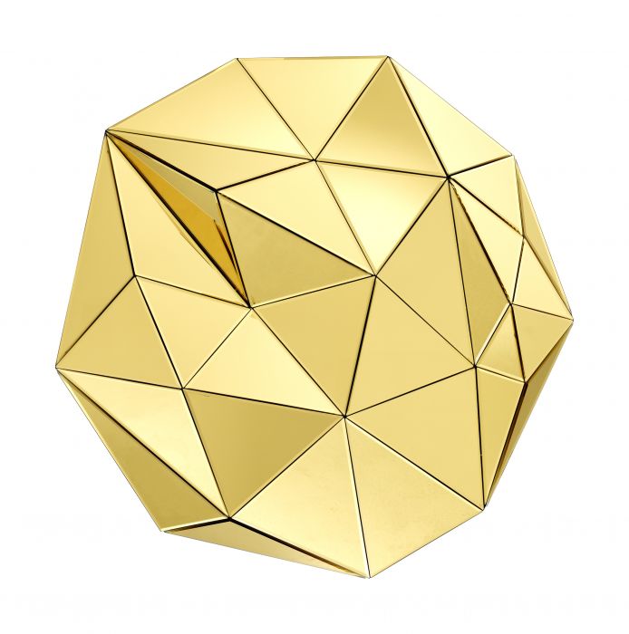 Зеркало Eichholtz Mirror Topanga Gold Глянцевое золото Зеркало Eichholtz Mirror Topanga Gold Глянцевое золото в Барнауле | Loft Concept