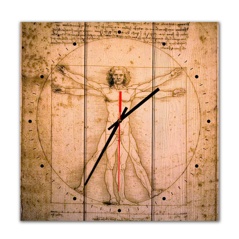 Часы VITRUVIAN MAN Часы VITRUVIAN MAN в Барнауле | Loft Concept