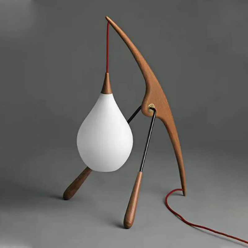 Настольная лампа Malcom Table Lamp Древесина Настольная лампа Malcom Table Lamp Древесина в Барнауле | Loft Concept