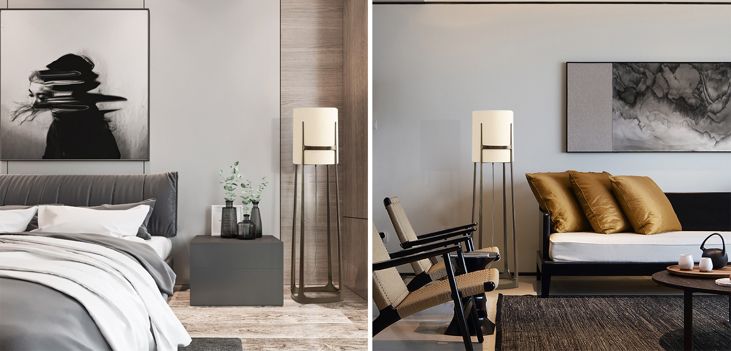 Дизайнерский торшер Nardy Floor Lamp - фото