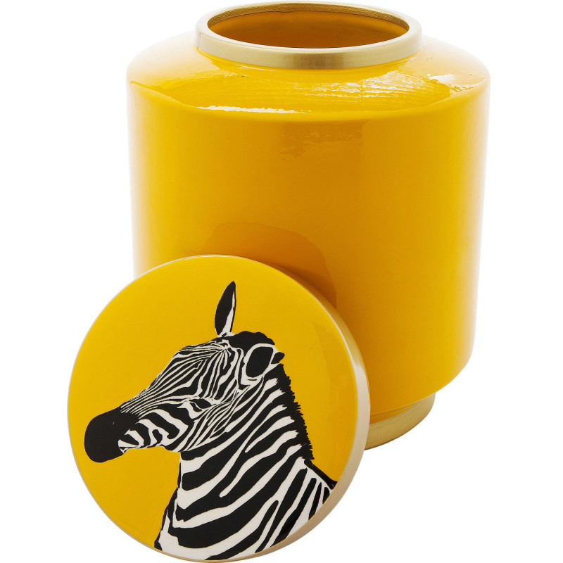 Ваза с крышкой Yellow Zebra Желтый Ваза с крышкой Yellow Zebra Желтый в Барнауле | Loft Concept