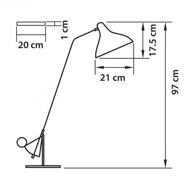 Настольная лампа Lampara Table Lamp Настольная лампа Lampara Table Lamp в Барнауле