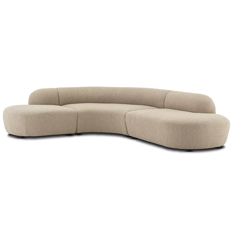 Диван Eichholtz Sofa Bjorn Boucle Sand Песочный в Барнауле | Loft Concept 