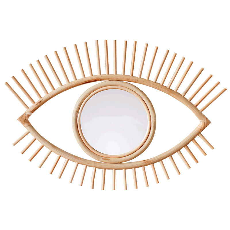 Зеркало Eye Wicker Mirror Древесина Зеркало Eye Wicker Mirror Древесина в Барнауле | Loft Concept