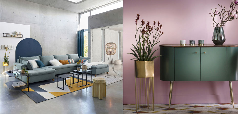 Ваза Vase On A Metal Stand Brass Ваза Vase On A Metal Stand Brass - Loft-Concept в Барнауле