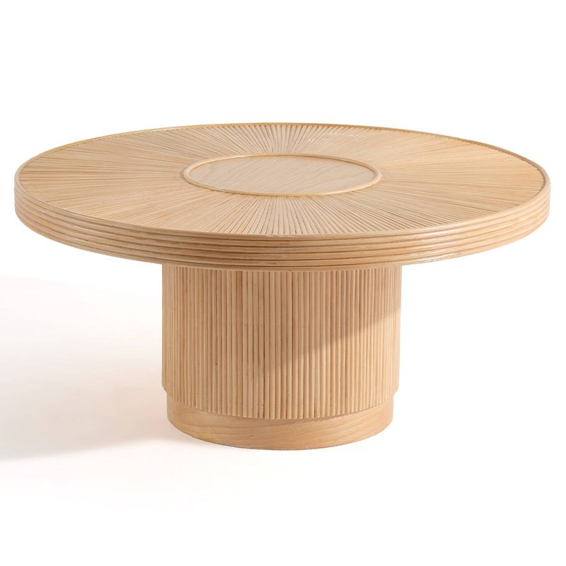 Кофейный стол Randi Wicker Coffee Table Светлый дуб Кофейный стол Randi Wicker Coffee Table Светлый дуб в Барнауле | Loft Concept