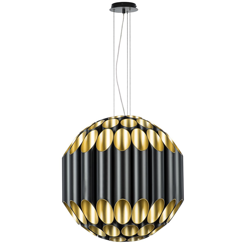 Люстра Garbi Black Pipe Organ Chandelier 80 Черный Золотой Люстра Garbi Black Pipe Organ Chandelier 80 Черный Золотой в Барнауле | Loft Concept