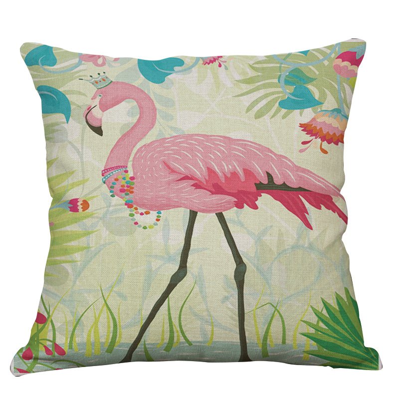 Декоративная подушка Flamingo15 Мульти Декоративная подушка Flamingo15 Мульти в Барнауле | Loft Concept