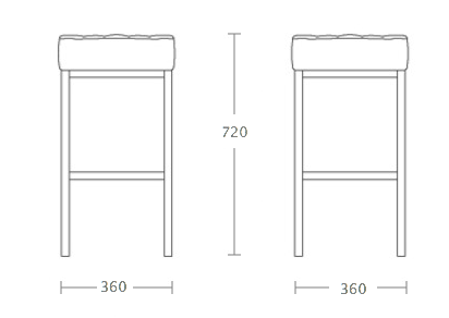 Барный стул Florence Knoll Bar Stool Барный стул Florence Knoll Bar Stool в Барнауле