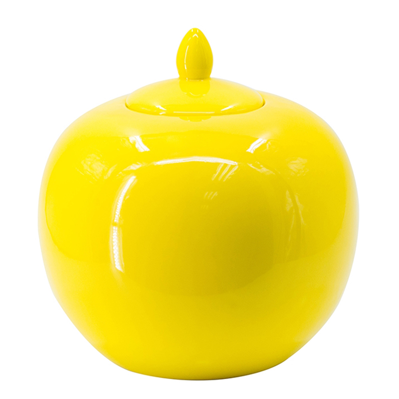 Ваза Flavius Vase yellow Желтый Ваза Flavius Vase yellow Желтый в Барнауле | Loft Concept