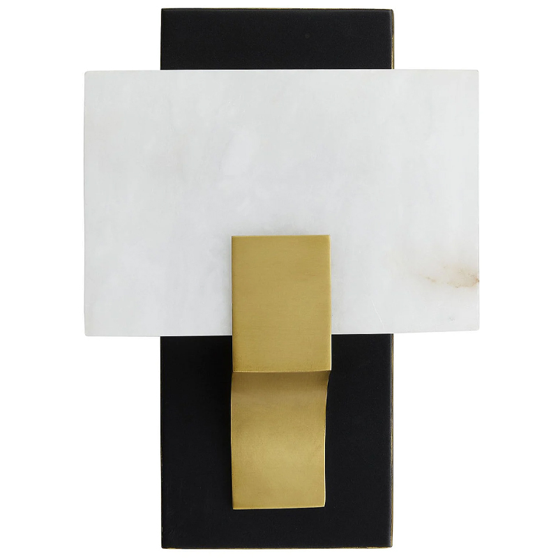 Бра LUNA SCONCE Латунь Белый Черный Бра LUNA SCONCE Латунь Белый Черный в Барнауле | Loft Concept