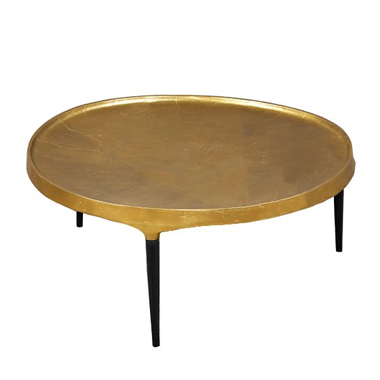 Кофейный стол Brass Stains Table Латунь Черный Кофейный стол Brass Stains Table Латунь Черный в Барнауле | Loft Concept