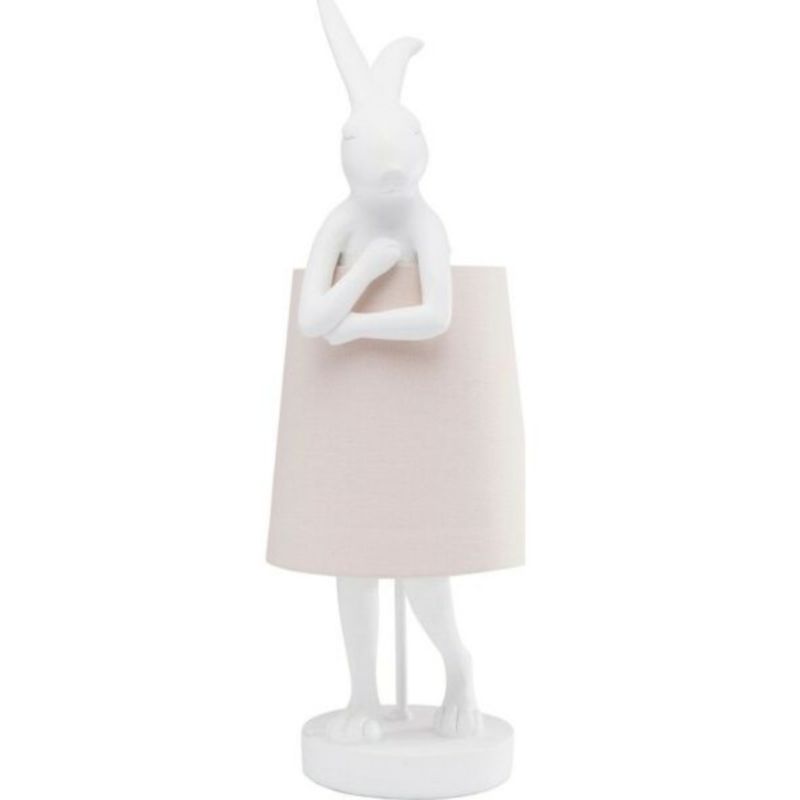 Настольная лампа The White Hare Розовый Белый Настольная лампа The White Hare Розовый Белый в Барнауле | Loft Concept