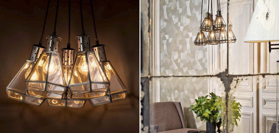Подвесной светильник Eichholtz Hanging Lamp Polygon - Loft-Concept в Барнауле