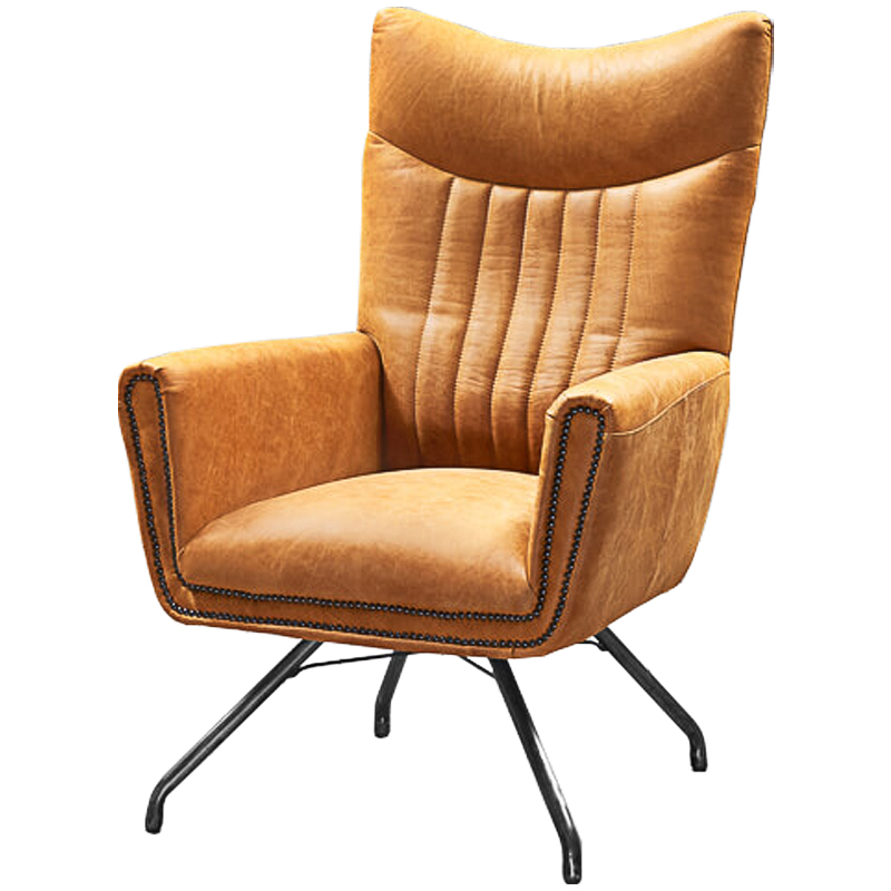 Кресло Carmela Chair Карамель Черный Кресло Carmela Chair Карамель Черный в Барнауле | Loft Concept