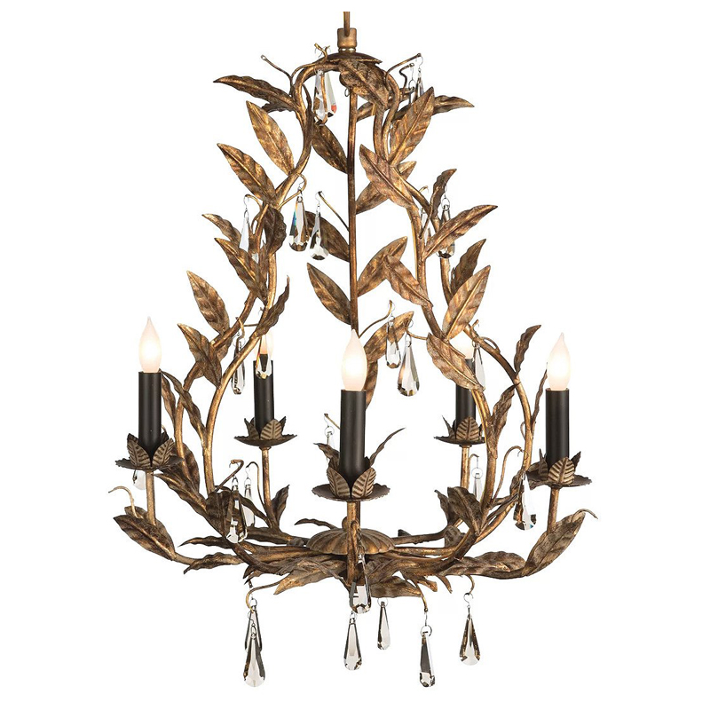 Люстра Onorada Chandelier antique gold Золотой в Барнауле | Loft Concept 