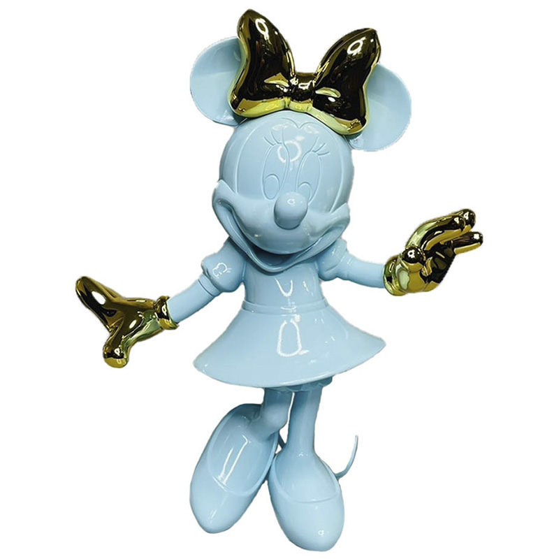 Статуэтка Минни Маус голубого цвета Minnie Mouse Blue Figurine Голубой Статуэтка Минни Маус голубого цвета Minnie Mouse Blue Figurine Голубой в Барнауле | Loft Concept