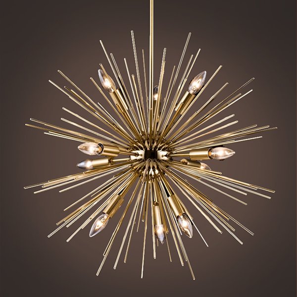 Люстра Astra Chandelier Sputnik Gold 60 Золотой Люстра Astra Chandelier Sputnik Gold 60 Золотой в Барнауле | Loft Concept