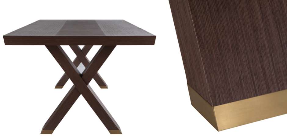 Стол обеденный Double X Dinning Table Стол обеденный Double X Dinning Table - Loft-Concept в Барнауле