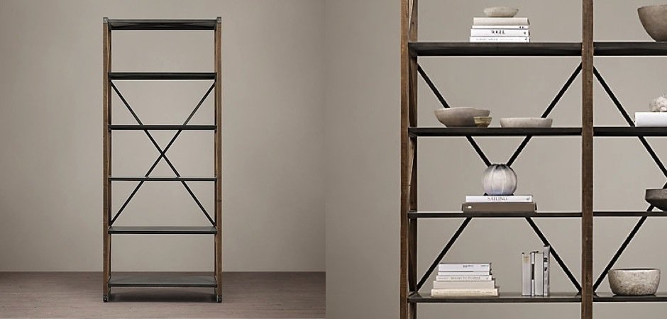 Стеллаж Visteria Double Стеллаж Visteria Double - Loft-Concept в Барнауле