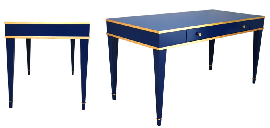 Письменный стол Kelly Desk Синий Письменный стол Kelly Desk Синий - Loft-Concept в Барнауле