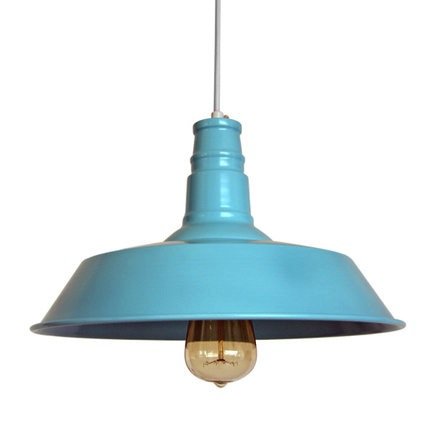 Подвесной светильник Loft Blue Bell Голубой пастельный Подвесной светильник Loft Blue Bell Голубой пастельный в Барнауле | Loft Concept