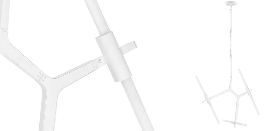 Люстра Агнес Chandelier White 6 Люстра Агнес Chandelier White 6 - Loft-Concept в Барнауле